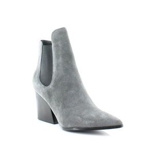 Kendall + Kylie Finley Bootie Gray Suede 8.5 Like New